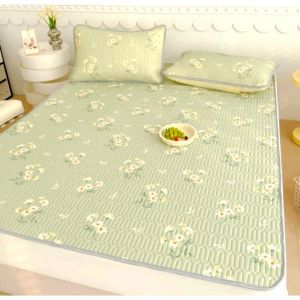 Chiếu Điều Hòa Cao Su Non Hàng Nhập Làm Mát Tự Nhiên Tặng Kèm 2 Vỏ Gối Nằm - Nemtot Bedding