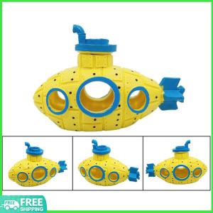 【Hàng mới】 bức tượng tàu ngầm hồ cá may vá vật dụng bể nuôi cá thân thiện với môi trường cho người nuôi cá