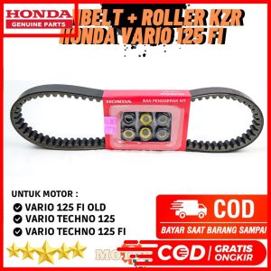 VANBELT VBELT VAN BELT VAN-BELT ASSY SET VARIO 125 OLD LAMA VARIO 125 KZR CBS TECHNO KZR 23100-KZR-BA0