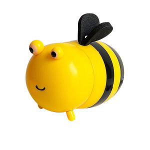 Bee Toothpick Dispenser Cartoon Bee Shape Toothpick Box Moisture-proof Resin Toothpick Holder