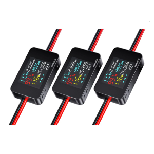 Double Channel Electric Current Analyzers Current Electric Meter for Cleaning Robots Solar Systems Measurement Instrument