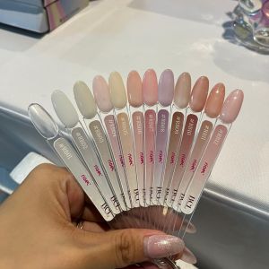 RIGEL - Gel Kuku Rubber Base 15ml RB01– RB12 | Mengisi Permukaan Kuku yang Tidak Rata