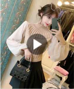 ATASAN BLOUSE WANITA LENGAN PANJANG IMPORT