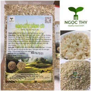 [NT Food] Gạo lứt trắng Séng Cù Mường Khương gạo dẻo đậm cơm ăn giảm cân