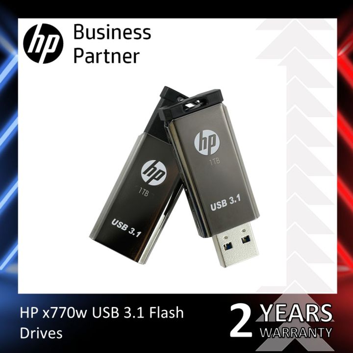 Hp X770w Usb 31 Flash Drives 32gb64gb128gb256gb512gb1tb Lazada 8992