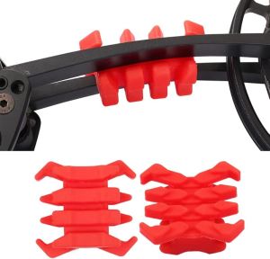SOPOGER Bow Limb Dampeners for Compound Bow Crossbow Limb Dampeners Archery Split Limb Stabilizer Dampener Bow Sliencer for Reduceing Noise and Vibration