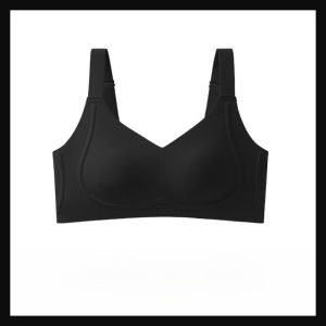 【OFFICIAL】 Cloud-like Feel Seamless Support Bra W-shaped Soft Support Bra Summer Ultra-thin Bra To Support Side Breasts Anti-sagging Seamless Plus Size Bra Full Cup Bra