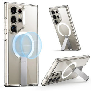 For Galaxy S24 Ultra Case With Kickstand For Galaxy S25 S24 S23 S22 Ultra Case Supports 3 3 Stand Modes Shockproof Case&