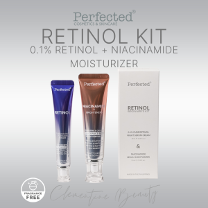 Perfected® RETINOL BEGINNERS KIT ONHAND (Best treatment Anti Aging Melasma Fine lines wrinkles)