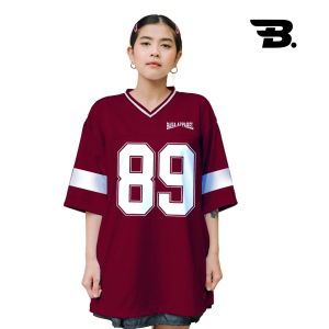 Jersey Outfit Streetwear Boxy Fit Color 89 / Oversize Retro / NFL / Vintage Music Korean Style