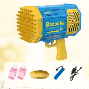 Automated Bubble Machine Bubble Machine Automatic Belon Buih LED Buih Sabun Mainan Buble Toy Kids Toy