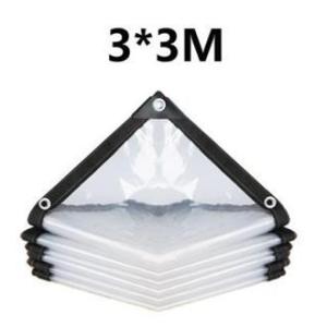 Transparent Waterproof Canvas for Outdoor Camping Truck—Made with Clear Waterproof Fabric Sun Protection