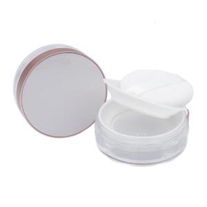 Rỗng Phấn phủ container nhựa mỹ phẩm Phấn bột trang điểm hộp phấn phủ Trường Hợp Chủ với sifter có nắp đậy và phun cho du lịch