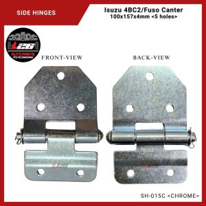 5 holes UNIVERSAL SIDE HINGE for Isuzu/ Fuso Canter 100x157x4mm SH-015
