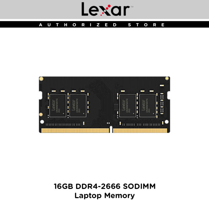 Lexar DDR4-2666 SODIMM Laptop Memory | Lazada PH