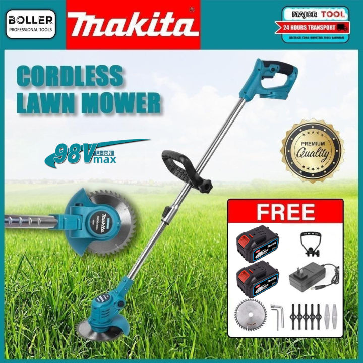 Makita Grass Cutter Cordless 28 78 98V Electric Lawn Mower Trimmer ...