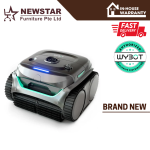 WYBOT C2 Cordless Robotic Pool Cleaner Automatic Pool Vacuum for All Shape Of Pools Easy to Use 2 Year Warranty