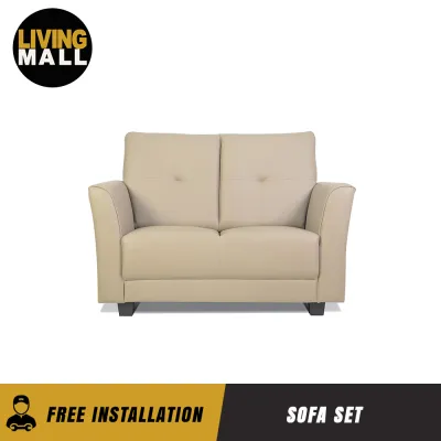 Living Mall Endo Series Sofa Set 2-Seater and 3-Seater Sofa in 48 Colour - w/ PetFriendly Options