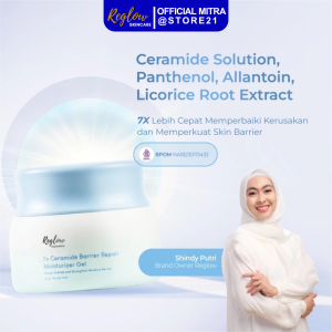 Reglow Paket Skin Barrier Series (3 Pcs). Facial Foam + Hydrating Toner + Moisturizer Gel. by Shindy Putry