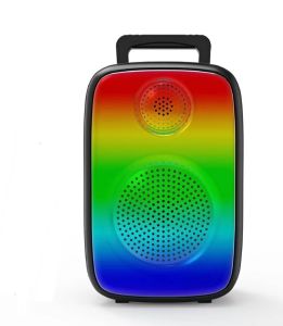 6.5 นิ้ว แบตเตอรี่ 1500 ก้อน ลำโพงบลูทูธไร้สาย ซับวูฟเฟอร์ (รองรับไมค์ บลูทูธ USB การ์ด TF วิทยุ) ลำโพงบลูทูธแบบพกพา ไฟ LED สีสันสดใส ลำโพงบลูทูธ ลำโพงบลูทูธ ลำโพงสีน้ำเงิน