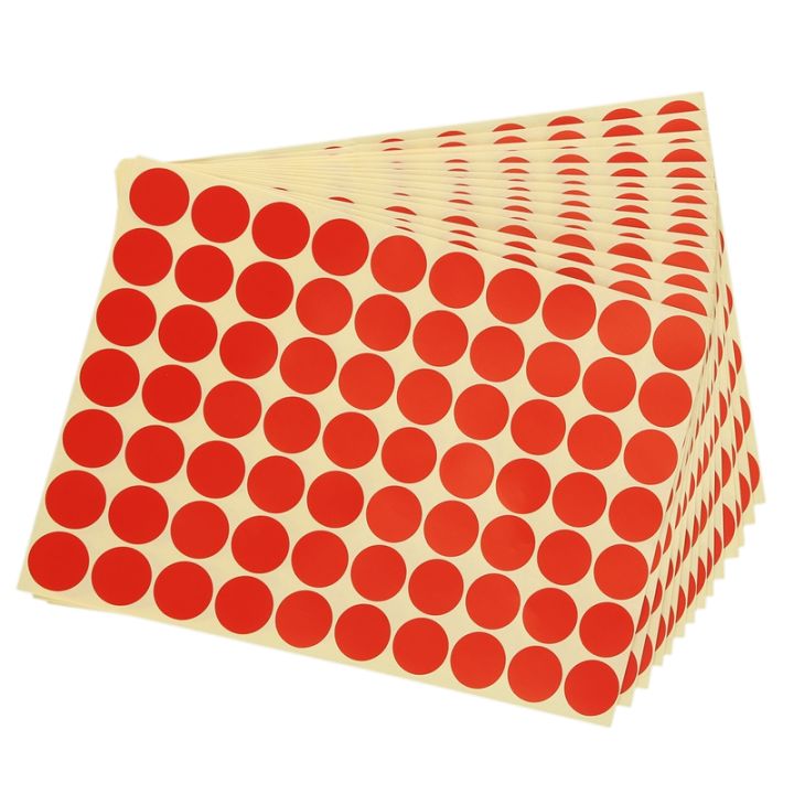 19mm Circles Round Code Stickers Self Adhesive Sticky Labels | Lazada PH