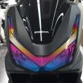 For Honda Sticker PCX 160 PCX160 2025 Model New Version Transparent Headlight Protection Sticker Colorful Modification Sticker Motorbike Accessories Durable Waterproof Decal. 