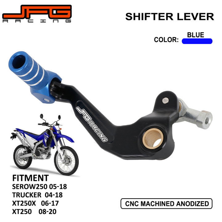 JFG Racing Motorcycle Blue Gear Shift Shifter Lever For Yamaha SEROW250  Trucker XT250X XT250 Dirt Bike ACCESSORIES Lazada PH