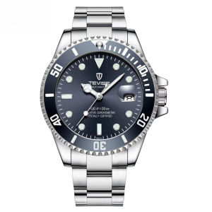 Swiss Tevise Classic Automatic Mechanical Watch Popular Steel Belt High-End Water Ghost Fashion Mens Watch