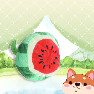 Petz Route Musical Small Dog Fluffy Toys with Rings | Animals & Fruits Design (6 Types)