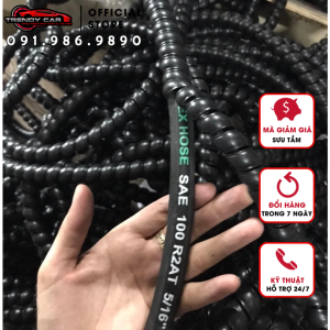 Lò Xo Nhựa Bọc dây vòi xịt tăng áp rửa xe bọc dây tuy ô thủy lực dây cáp điện bảo vệ dây chống mài mòn nhiều kích cỡ( size)