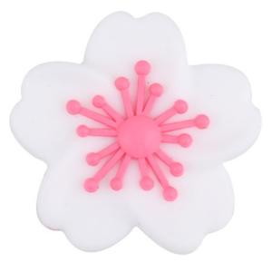 Flower Silicone Beads for Dummy Clip Lanyard Soother Clip 28mm Flower Shape Beads Chewing Beads Toy Infant Teething Bead