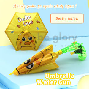 Water Gun Umbrella Swimming Pool Beach Toys For Kids Water Spray Squirting Mainan Pisto Air 雨伞水抢