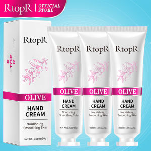 RtopR 3PCS New Olive Oil Serum Repair Hand Cream Nourishing Hand Care Anti Chapping Anti Aging Moisturizing Whitening Hand Cream
