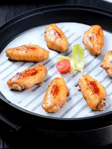 50Pcs Round Baking Paper Cake BBQ Parchment Paper Non-Stick Greaseproof Paper Air Fryer Paper PAZU