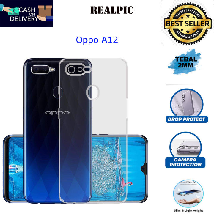 Case Oppo A12 Screen Protector Tempered Glass 6D 9D Oppo A12 A5S