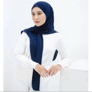 Segitiga instan bahan jersey tebal Premium Hijab Segitiga Instan Hijab Segitiga Oval Kerudung Segitiga