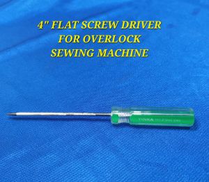 4" FLAT SCREW DRIVER