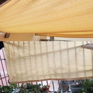 Beige UV Resistant Sun Shade Net: Thick 85% Shading Great for Garden & Patio