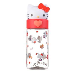 Sanrio Cartoon Cute Tritan BPA Water Bottle 500ml Plastic Cup Portable Water Drink School Kids Botol Air 三丽鸥可爱水瓶直饮杯子
