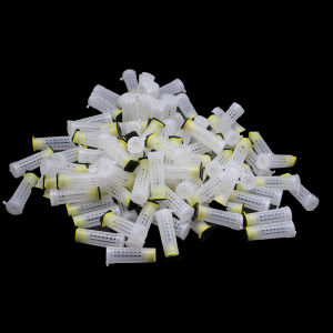 ถูก หลอดเลี้ยงนางพญา เพาะนางพญา เลี้ยงนางพญาผึ้ง หลอดกักนางพญา จับผึ้ง อุปกรณ์สำหรับเลี้ยงผึ้ง แพ็คละ5ชุด