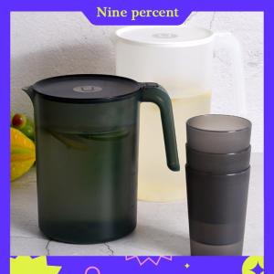 Nine percent Pitcher Plastic Cold Water Bottle And Cups Set Home Large Capacity Water Jug