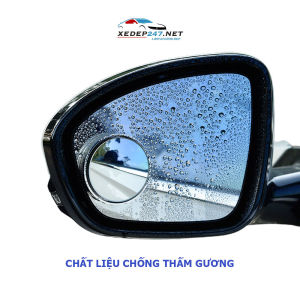 Gương cầu lồi ô tô mở rộng tầm nhìn xoá điểm mù khi lái xe