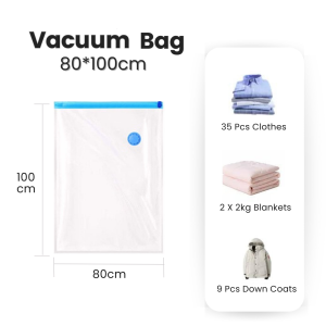 mixshop Vacuum Compression Bag  Household Storage  Home Organizer  Travel [13 Sizes Available] [SG READY STOCK]