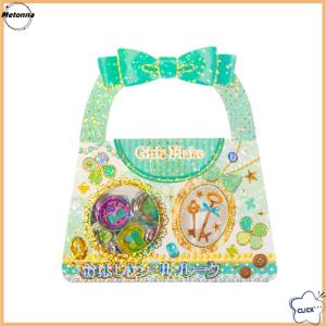 Follow Get More【Metonna】 1 Set 3D Cartoon Laser Sparkling Heart-shaped Animal Mobile Phone Case Decals Y2k Crystal Marbles Stickers DIY Decoration