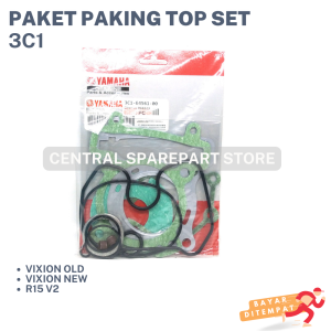 (YAMAHA) PAKING TOP SET 3C1 VIXION OLD / VIXION NEW / R15 V2 / PACKING / TOP SET / PEKING / KARET HEAD GASKET / PAKING GASKET /