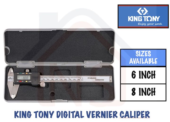 KING TONY Digital Caliper 7714 / Open Sided Digital Vernier Caliper