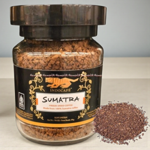 Indocafe 50gr Sumatra Kopi Instan Freeze Dried Coffee Kemasan Botol 100% Terbuat Dari Biji Sumatera Indo Cafe