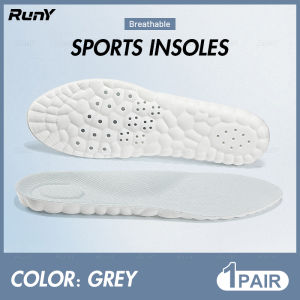 RunY 1 Pair Sport Shoe Insoles Shock Absorption Soft Foam Cushion Pad Foot Cloud Insert Arch Support