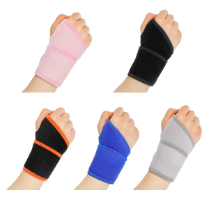 Wrist and Thumb Support Breathable Adjustable Elastic Wrist Brace Wrist Compression Wrap Sports Wrist Guard for Fitness
