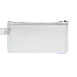 Clear Travel Pouch PVC Mika Transparant Kosmetik Tempat Pensil